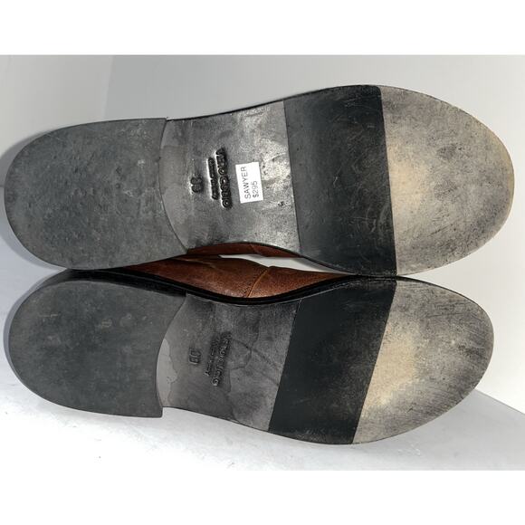 Woman’s Freebird Sawyer‎ Brown Slip On Booties Size 8 (EU 39) - Picture 5 of 9